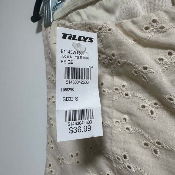 Tilly's Cream Mini Dress - Picture 6 of 7